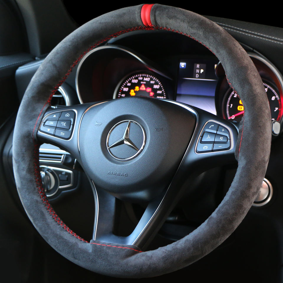 Steering Wheel Cover DIY Faux Leather