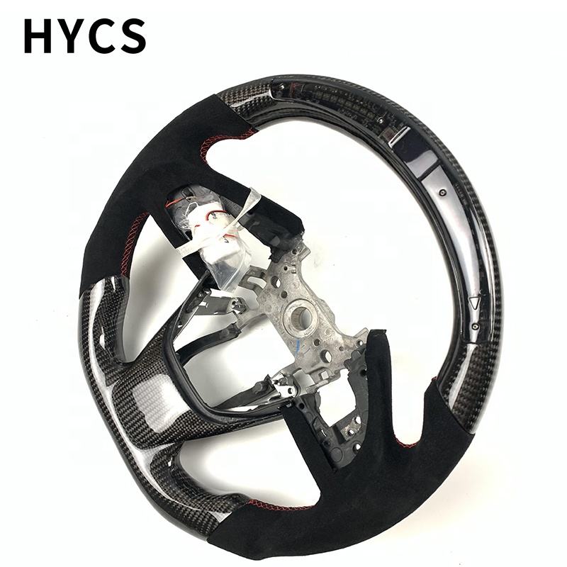 ORANGLES Steering Wheel Cover Carbon Fiber LED Honda - high resolution display - exposing craftsmanship - Image 2 of 2 | built for everyone | Steering Wheel Cover Carbon Fiber LED Honda for sale Georgia | Free Shipping ORANGLES