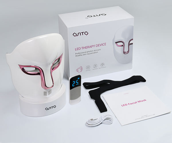 ORANGLES LED Light Therapy Face Mask – Anti‑Acne & Anti‑Wrinkle Facial Spa Beauty Device - high resolution display - exposing craftsmanship - Image 2 of 2 | built for everyone | LED Light Therapy Face Mask – Anti‑Acne & Anti‑Wrinkle Facial Spa Beauty Device for sale Georgia | Free Shipping ORANGLES