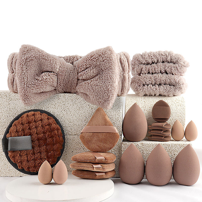 40pcs & 20pcs Complete Beauty Tools Set – Face Washing & Makeup Brushes Kit De Brochas Demaquillaje