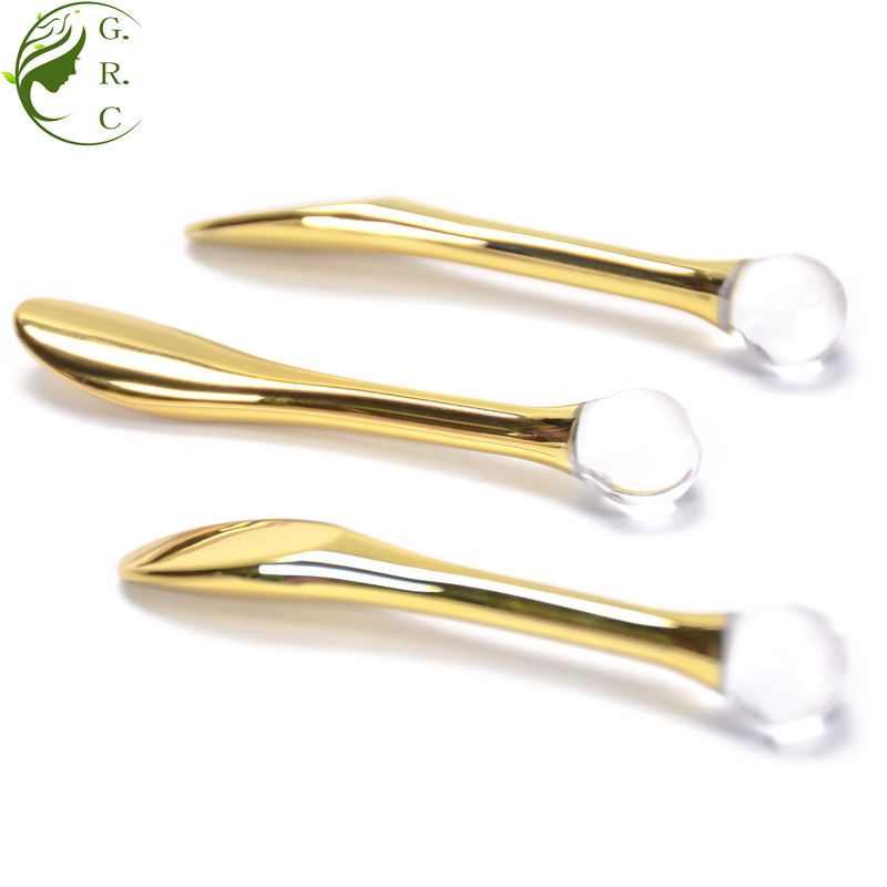 ORANGLES Wholesale Custom Beauty Tool – Gold Mini Skincare Face Cream Scoop & Makeup Spatula Facial Spoon - high resolution display - exposing craftsmanship - Image 2 of 2 | built for everyone | Wholesale Custom Beauty Tool – Gold Mini Skincare Face Cream Scoop & Makeup Spatula Facial Spoon for sale Georgia | Free Shipping ORANGLES