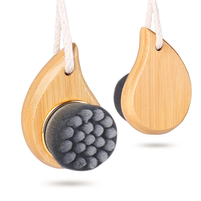 ORANGLES Manual Facial Cleansing Brush – Charcoal Fiber Face Brush with Bamboo Handle, Soft Skin Care Tool & Pore Cleaner - high resolution display - exposing craftsmanship - Image 2 of 2 | built for everyone | Manual Facial Cleansing Brush – Charcoal Fiber Face Brush with Bamboo Handle, Soft Skin Care Tool & Pore Cleaner for sale Georgia | Free Shipping ORANGLES