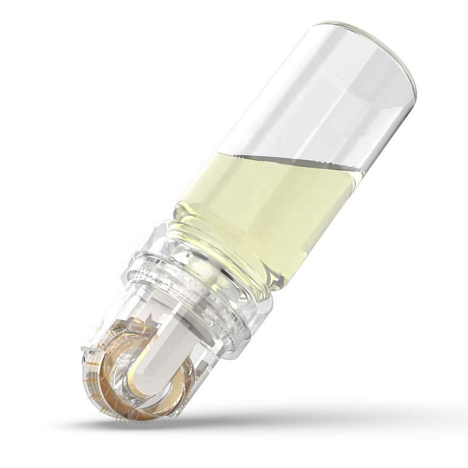 Hydra Needle 64 Gold Titanium Micro Needle Derma Roller – Automatic Serum Import Skin Rejuvenation Beauty Tool