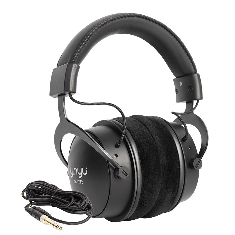 ORANGLES DH1772 Yinyu DDP RTS Professional Studio Monitor Headphones | Over‑Ear 3.5mm HiFi Wired Music Earphones - high resolution display - exposing craftsmanship - Image 2 of 2 | built for everyone | DH1772 Yinyu DDP RTS Professional Studio Monitor Headphones | Over‑Ear 3.5mm HiFi Wired Music Earphones for sale Georgia | Free Shipping ORANGLES