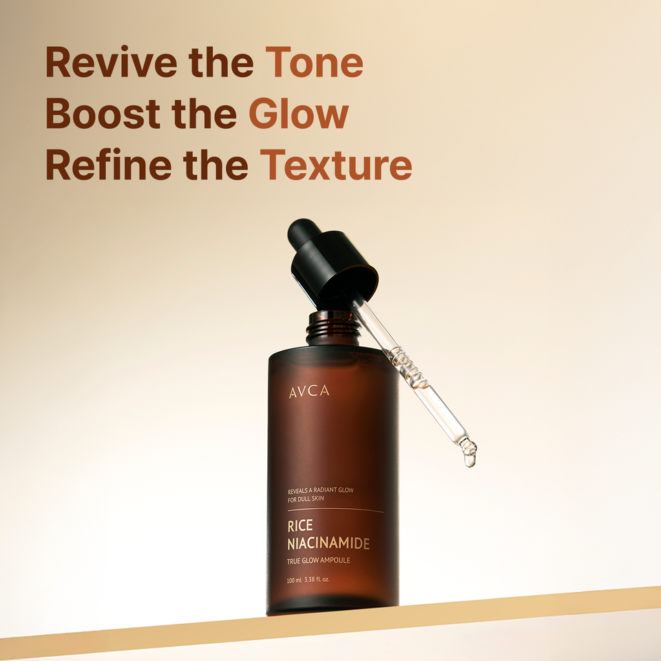 ORANGLES AVCA Rice Niacinamide Brightening Face Serum | 100mL Lightweight Hydrating Korean Skincare for Women, 3‑Year Shelf Life - high resolution display - exposing craftsmanship - Image 2 of 2 | built for everyone | AVCA Rice Niacinamide Brightening Face Serum | 100mL Lightweight Hydrating Korean Skincare for Women, 3‑Year Shelf Life for sale Georgia | Free Shipping ORANGLES