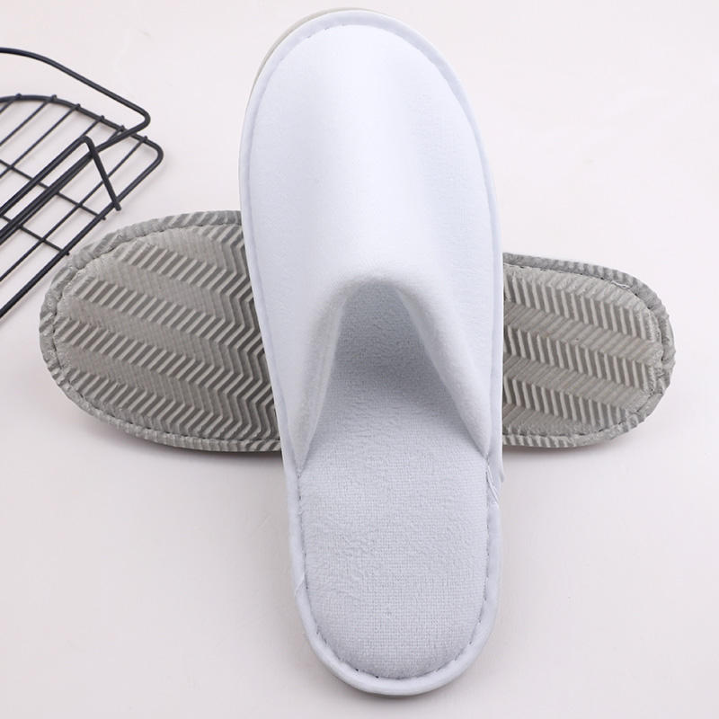Hotels Disposable Spa Slippers – 100% Cotton Open Toe Eco‑Friendly Travel Comfort Footwear by Haofei