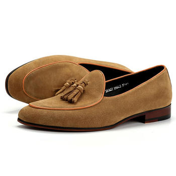 Men’s Genuine Leather Moccasins – Lightweight Suede Loafers & Boat Shoes for Casual Party Wear