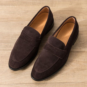 ORANGLES Men’s Genuine Leather Moccasins – Lightweight Suede Loafers & Boat Shoes for Casual Party Wear - high resolution display - exposing craftsmanship - Image 2 of 2 | built for everyone | Men’s Genuine Leather Moccasins – Lightweight Suede Loafers & Boat Shoes for Casual Party Wear for sale Georgia | Free Shipping ORANGLES