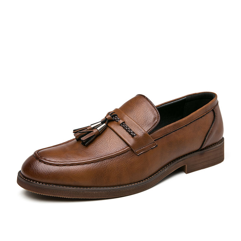 ORANGLES Men’s Leather Loafers – Comfortable Casual Slip-on Flats for Party, Office & Big Size 48 - high resolution display - exposing craftsmanship - Image 2 of 2 | built for everyone | Men’s Leather Loafers – Comfortable Casual Slip-on Flats for Party, Office & Big Size 48 for sale Georgia | Free Shipping ORANGLES