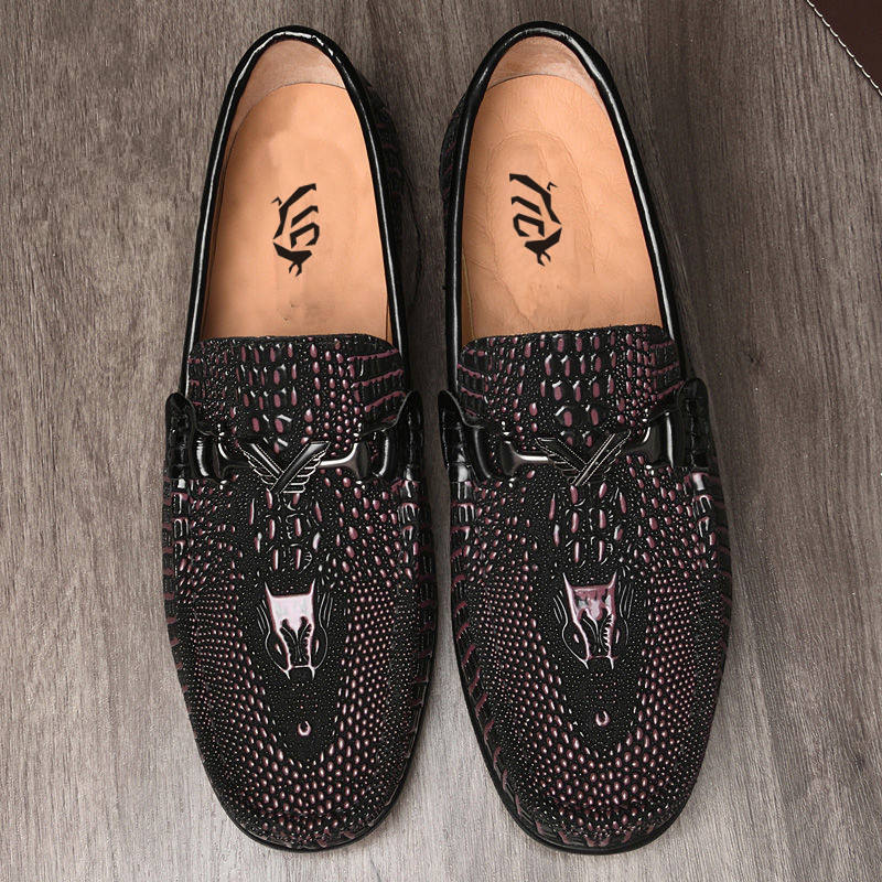 ORANGLES Men’s Genuine Cow Leather Oxford Loafers – Factory Supply Ready Stock Formal Dress Shoes for Business, Office, Wedding & Party - high resolution display - exposing craftsmanship - Image 2 of 2 | built for everyone | Men’s Genuine Cow Leather Oxford Loafers – Factory Supply Ready Stock Formal Dress Shoes for Business, Office, Wedding & Party for sale Georgia | Free Shipping ORANGLES