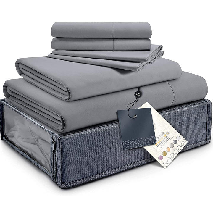 Luxury King Size Microfiber Bed Sheet Set – Full Bedding Set, Custom Wholesale for Business