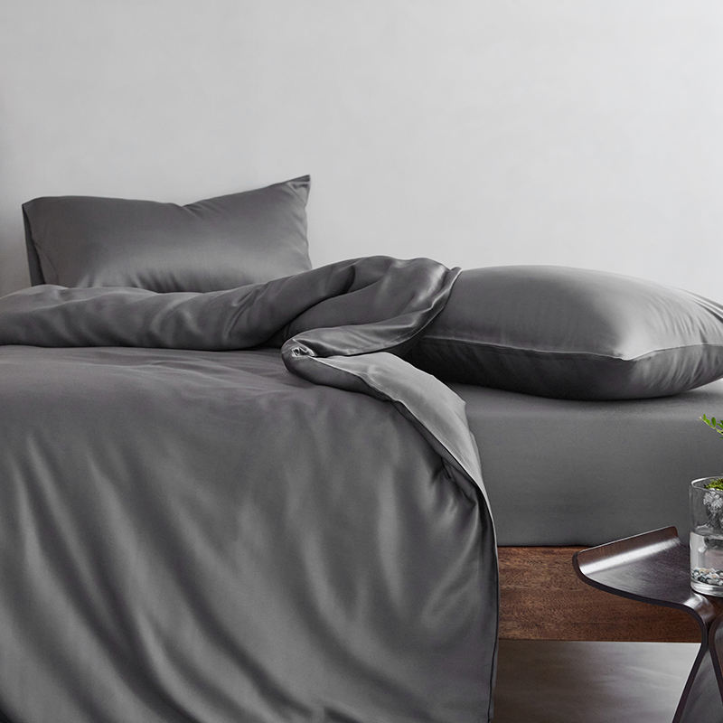 ORANGLES Silky Smooth Bamboo Viscose Sheet Set – 3pcs Cooling Core Bamboo Bed Sheets - high resolution display - exposing craftsmanship - Image 2 of 2 | built for everyone | Silky Smooth Bamboo Viscose Sheet Set – 3pcs Cooling Core Bamboo Bed Sheets for sale Georgia | Free Shipping ORANGLES