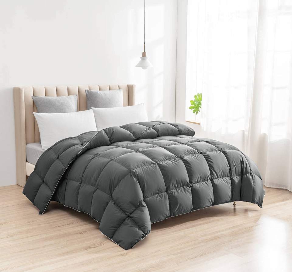 ORANGLES Luxury Duck Feather Down Comforter – King Size Quilt & Cotton Cover Bed Sheet Set, China Factory Direct - high resolution display - exposing craftsmanship - Image 2 of 2 | built for everyone | Luxury Duck Feather Down Comforter – King Size Quilt & Cotton Cover Bed Sheet Set, China Factory Direct for sale Georgia | Free Shipping ORANGLES