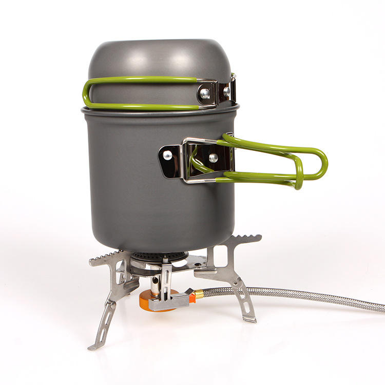 Kongbo Ultralight Outdoor Cookware Mess Kit – Compact Camping & Glamping Cooking Tools Set with Accessories