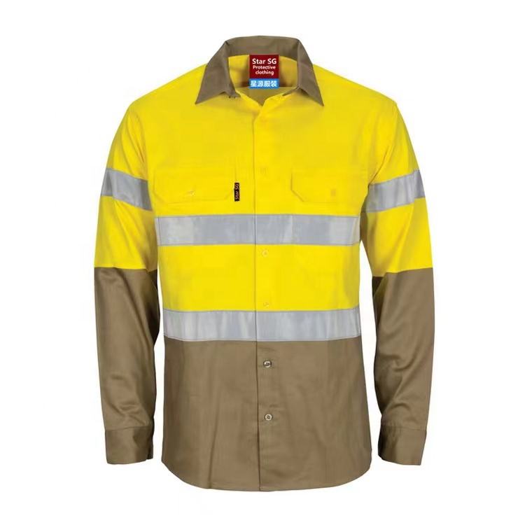 Hi Vis Workwear Jacket – High Visibility Construction Safety Clothing