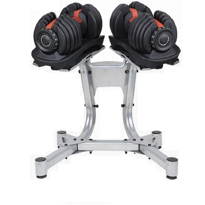 ORANGLES Adjustable Dumbbell Set 24KG × 2pcs with Rack – Home Gym Fitness Equipment for Weight Lifting & Muscle Exercise - high resolution display - exposing craftsmanship - Image 2 of 2 | built for everyone | Adjustable Dumbbell Set 24KG × 2pcs with Rack – Home Gym Fitness Equipment for Weight Lifting & Muscle Exercise for sale Georgia | Free Shipping ORANGLES
