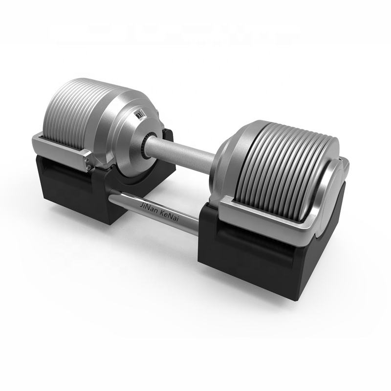 Patent Chrome Adjustable Dumbbell Set – 23.5KG/32.5KG/41.5KG/52LB/72LB/92LB Smart Quick-Lock Weights