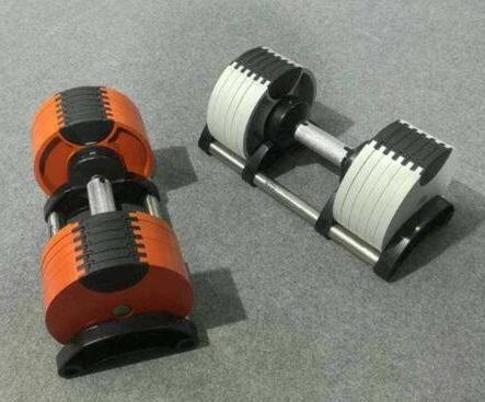 Manufacturer Adjustable Dumbbell Set with Rack – 2KG/4KG Increments, 80LB/90LB/100LB (36KG/40KG/45KG) Strength Training Weights