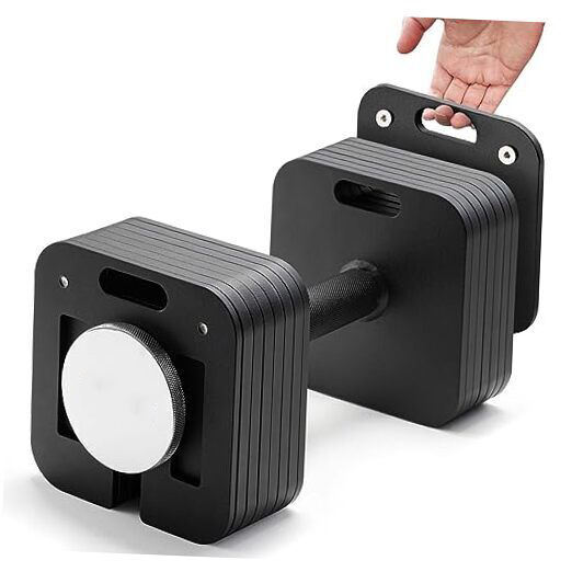 ORANGLES Rizhao Lecheng Sport Adjustable Dumbbell Set – 20KG/36KG/80LB Custom Steel Weights for Home Gym - high resolution display - exposing craftsmanship - Image 2 of 2 | built for everyone | Rizhao Lecheng Sport Adjustable Dumbbell Set – 20KG/36KG/80LB Custom Steel Weights for Home Gym for sale Georgia | Free Shipping ORANGLES