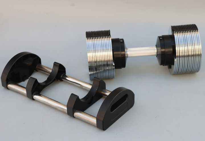 ORANGLES Smart Adjustable Dumbbell Set – Automatic Weight Change Cast Iron Electroplated 16KG/36KG (Model KTYL-001) - high resolution display - exposing craftsmanship - Image 2 of 2 | built for everyone | Smart Adjustable Dumbbell Set – Automatic Weight Change Cast Iron Electroplated 16KG/36KG (Model KTYL-001) for sale Georgia | Free Shipping ORANGLES