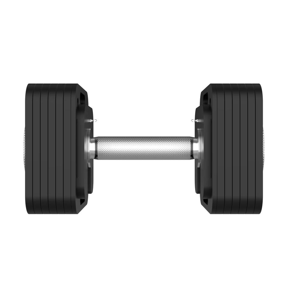 3-in-1 Adjustable Dumbbell Set – 50KG Electroplated Free Weight Strength Training Equipment with Spray Paint Finish