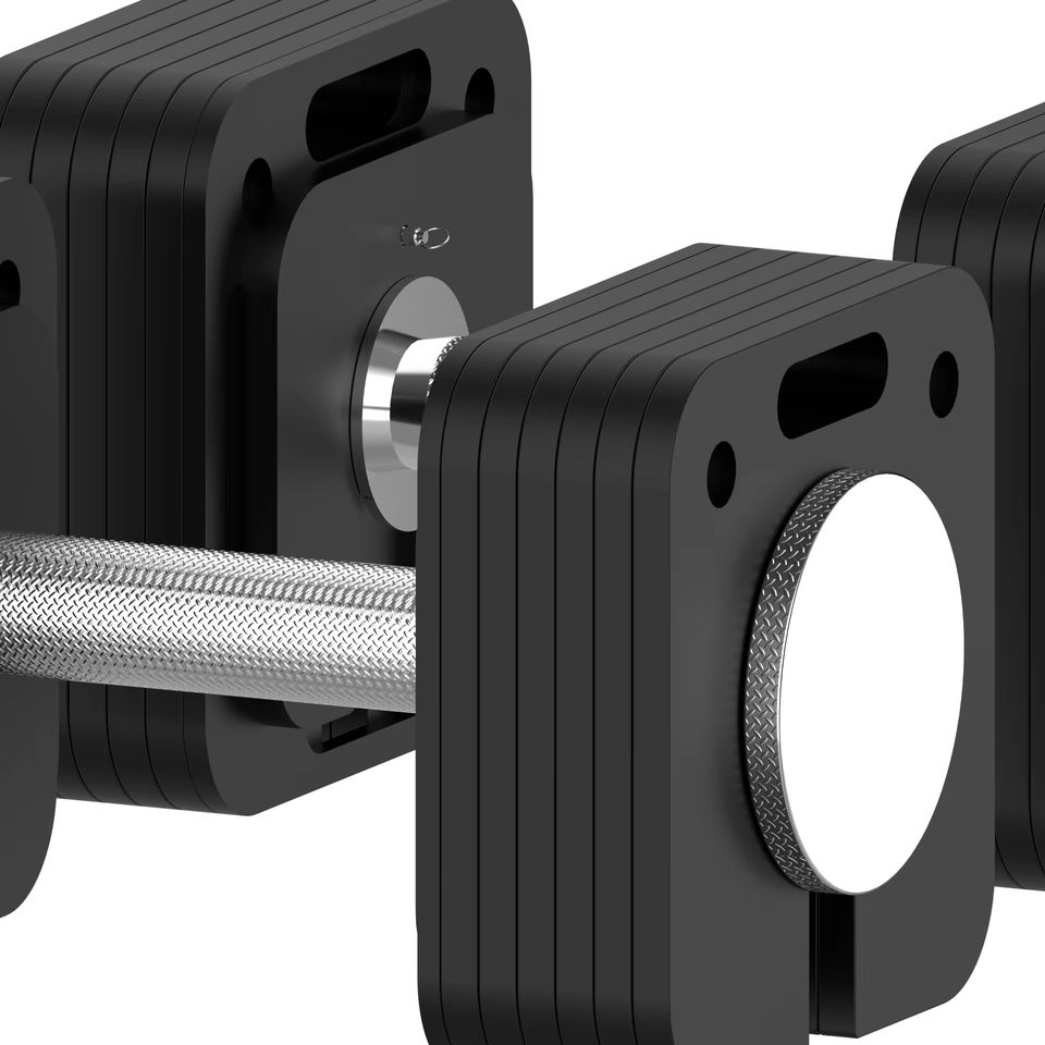 ORANGLES 3-in-1 Adjustable Dumbbell Set – 50KG Electroplated Free Weight Strength Training Equipment with Spray Paint Finish - high resolution display - exposing craftsmanship - Image 2 of 2 | built for everyone | 3-in-1 Adjustable Dumbbell Set – 50KG Electroplated Free Weight Strength Training Equipment with Spray Paint Finish for sale Georgia | Free Shipping ORANGLES