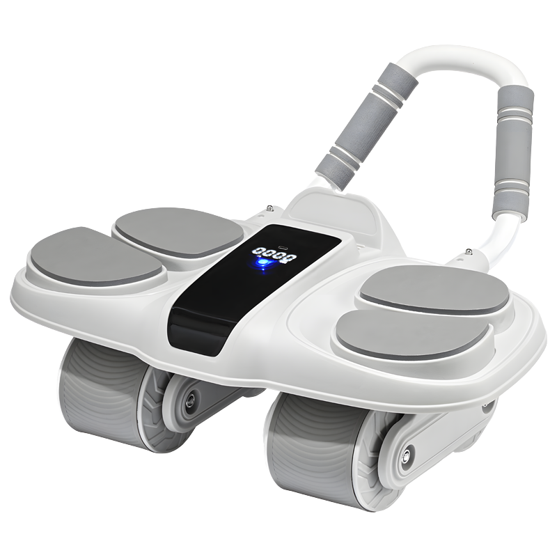Automatic Rebound 4‑Wheel Ab Roller | Core Workout Fitness Equipment for Home Use (2.5kg)