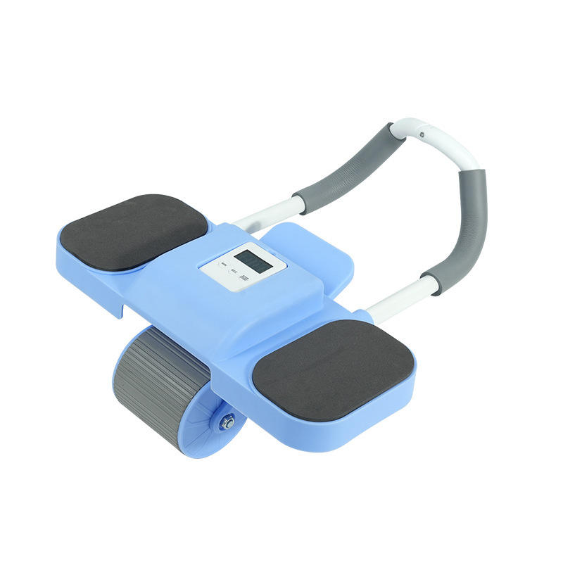 Ab Roller Wheel with Phone Holder | Double Wheel Assistance & Elbow Support Pad