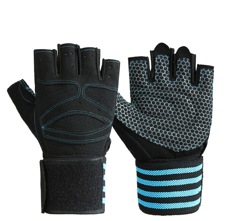 Gym Gloves Men’s Half‑Finger Neoprene