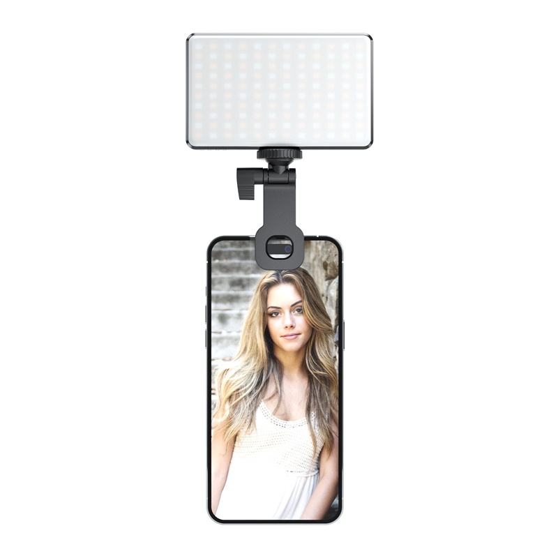 Ring Light 120 LED Rechargeable Clip-On