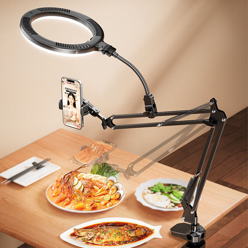 ORANGLES Ring Light 10'' LED USB Dimmable Lamp - high resolution display - exposing craftsmanship - Image 2 of 2 | built for everyone | Ring Light 10'' LED USB Dimmable Lamp for sale Georgia | Free Shipping ORANGLES