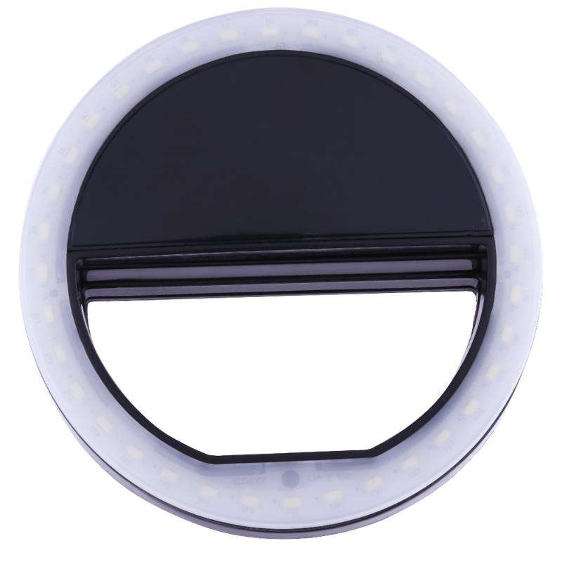 Ring Light Portable Clip‑On LED Lamp