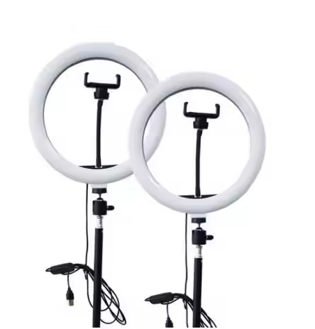 Ring Light 10'' / 26cm Dimmable LED Lamp