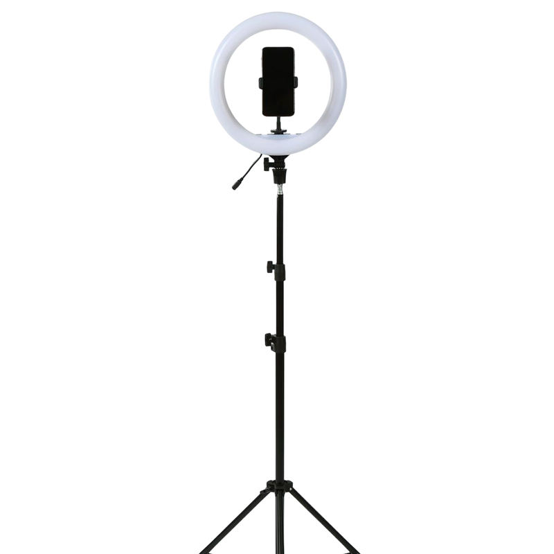 Ring Light 12'' RGB LED Tripod Lamp
