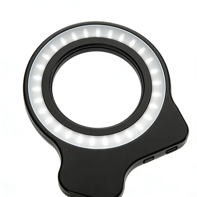 ORANGLES Ring Light FL26 Portable Macro LED Lamp - high resolution display - exposing craftsmanship - Image 2 of 2 | built for everyone | Ring Light FL26 Portable Macro LED Lamp for sale Georgia | Free Shipping ORANGLES