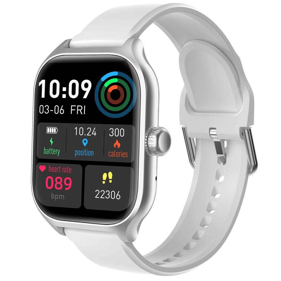 C28 Pro AMOLED Smartwatch | Unisex, Bluetooth Call, Fitness & Heart Rate Tracker, Wireless Charging, IP67 Waterproof