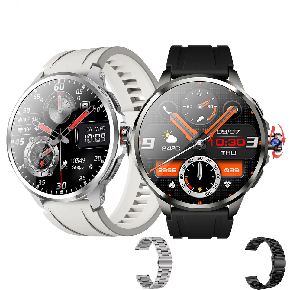 H99 4G Android Smartwatch 2025 | WiFi, GPS, SIM Card, HD Camera & Health Tracker