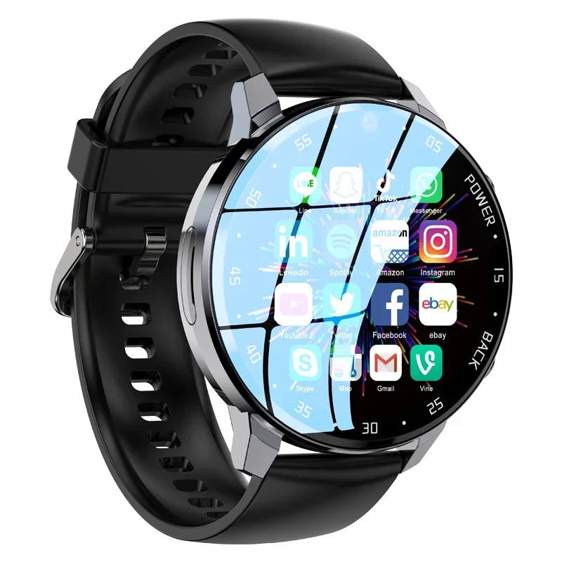 H18 Global Android Smartwatch 2025 | 4G, Dual HD Camera, SIM Card, GPS, WiFi, Heart Rate, IP67 Waterproof