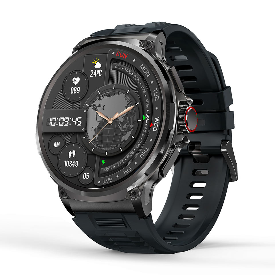 TKYUAN V69 Rugged Smartwatch | 710mAh Battery, Outdoor Sports, Waterproof, Heart Rate & Fitness Tracker