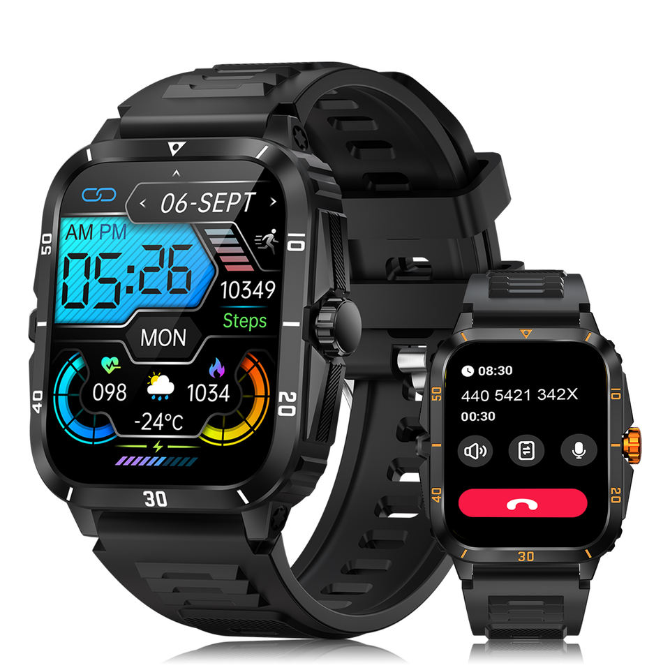 Unisex Sports Smartwatch | Custom Logo, IP67 Waterproof, OLED Display, Fitness & Health Tracker